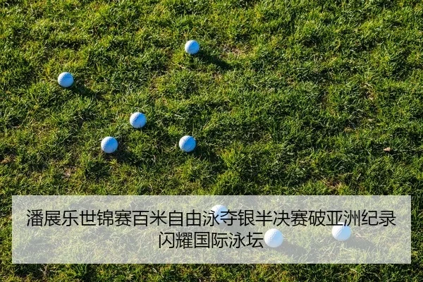 潘展乐世锦赛百米自由泳夺银半决赛破亚洲纪录闪耀国际泳坛